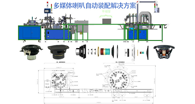 多媒体喇叭自动装配解决计划