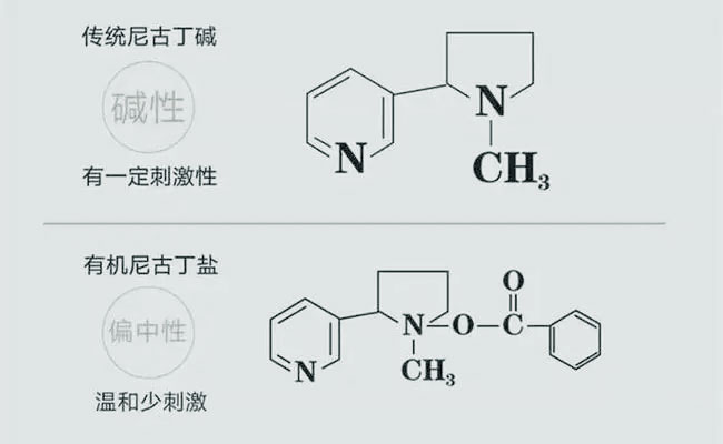 尼古丁盐和尼古丁化学式